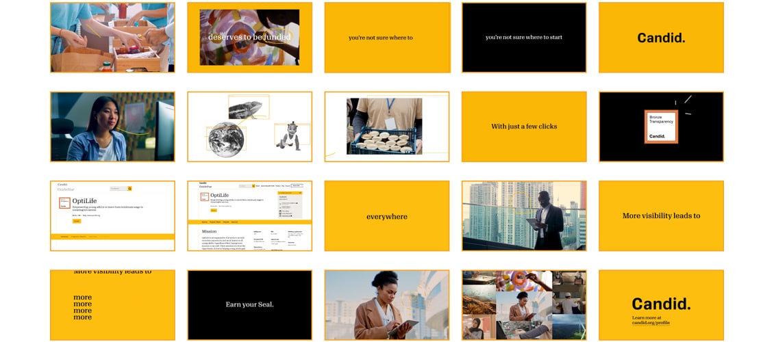 process candid storyboard